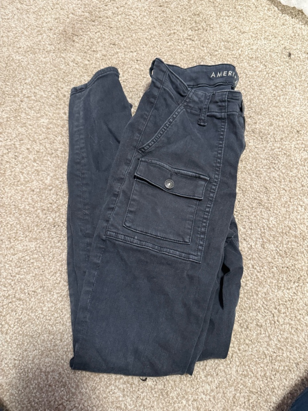 American Eagle Outfitters Charcoal Gray Pants